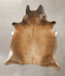 Warm Caramel X-Large Brazilian Cowhide Rug 7'11