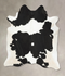 Black and White XX-Large Brazilian Cowhide Rug 8'7