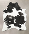 Black and White X-Large Brazilian Cowhide Rug 8'0