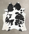 Black and White XX-Large Brazilian Cowhide Rug 9'3