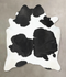 Black and White XX-Large Brazilian Cowhide Rug 8'3