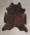 Dark Brindle XX-Large Brazilian Cowhide Rug 7'11