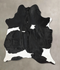 Black and White XX-Large Brazilian Cowhide Rug 8'6