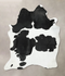Black and White XX-Large Brazilian Cowhide Rug 8'5