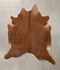 Solid Brown X-Large Brazilian Cowhide Rug 7'5