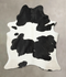 Black and White XX-Large Brazilian Cowhide Rug 8'9