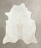 Grey with Beige XX-Large Brazilian Cowhide Rug 7'5