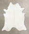 Ivory with Beige XX-Large Brazilian Cowhide Rug 8'7