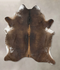Taupe XX-Large Brazilian Cowhide Rug 8'2
