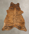 Medium Brindle X-Large Brazilian Cowhide Rug 7'3