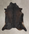 Chocolate XX-Large Brazilian Cowhide Rug 7'9