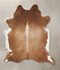 Brown and White Regular XX-Large Brazilian Cowhide Rug 9'1