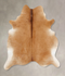 Beige XX-Large Brazilian Cowhide Rug 7'8
