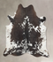 Chocolate and White XX-Large Brazilian Cowhide Rug 8'3