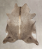 Taupe XX-Large Brazilian Cowhide Rug 8'4