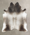 Medium Grey X-Large Brazilian Cowhide Rug 7'5