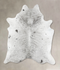 Salt and Pepper Black XX-Large Brazilian Cowhide Rug 7'9