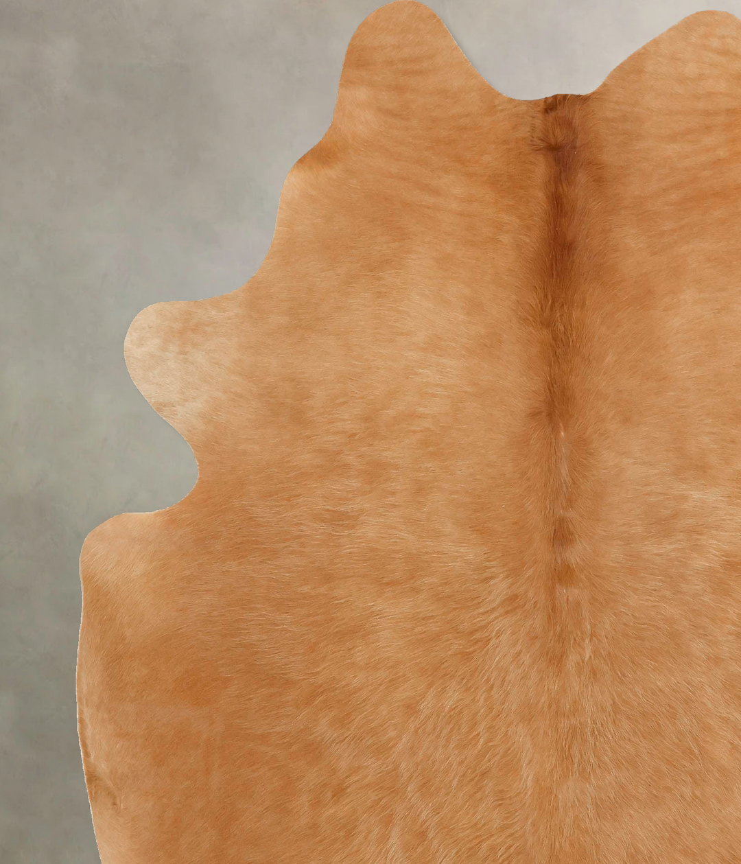 Beige X-Large Brazilian Cowhide Rug 7'0"H x 5'10"W #B16609 by Hudson H