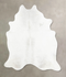 Light Grey XX-Large Brazilian Cowhide Rug 7'10