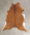 Solid Brown XX-Large Brazilian Cowhide Rug 8'6