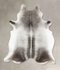 Medium Grey XX-Large Brazilian Cowhide Rug 8'7