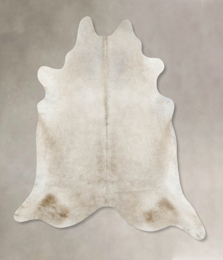 Taupe XX-Large Brazilian Cowhide Rug 8'6"H x 8'0"W #B16727 by Hudson Hides