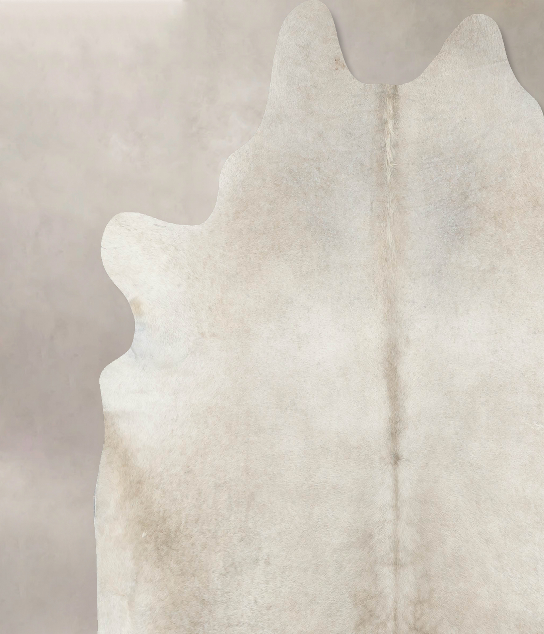 Taupe XX-Large Brazilian Cowhide Rug 8'6"H x 8'0"W #B16727 by Hudson H