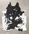 Black and White X-Large Brazilian Cowhide Rug 8'0
