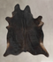 Chocolate XX-Large Brazilian Cowhide Rug 8'1