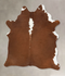 Hereford X-Large Brazilian Cowhide Rug 7'9