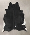 Black and White XX-Large Brazilian Cowhide Rug 8'1