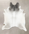 Medium Grey XX-Large Brazilian Cowhide Rug 8'6