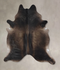Chocolate XX-Large Brazilian Cowhide Rug 8'0