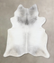Medium Grey XX-Large Brazilian Cowhide Rug 8'2