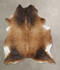 Warm Caramel XX-Large Brazilian Cowhide Rug 8'6