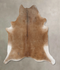 Warm Caramel XX-Large Brazilian Cowhide Rug 8'3