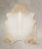Grey with Beige Large Brazilian Cowhide Rug 7'2