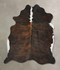 Tricolor X-Large Brazilian Cowhide Rug 6'8