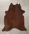 Medium Brindle Large Brazilian Cowhide Rug 6'10
