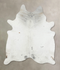 Salt and Pepper Black XX-Large Brazilian Cowhide Rug 8'7