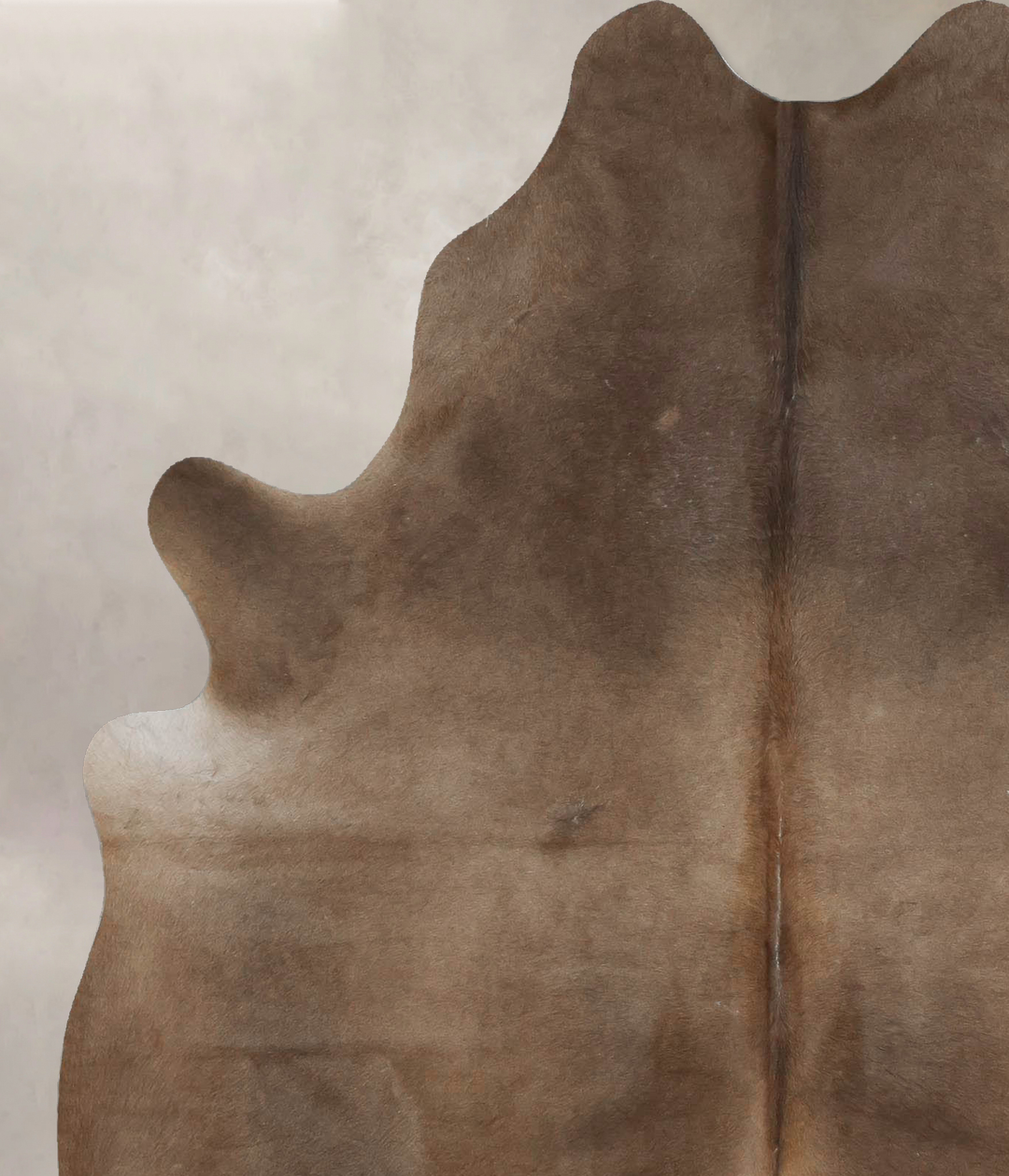 Taupe Large Brazilian Cowhide Rug 6'9"H x 5'4"W #B17217 by Hudson Hide