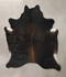 Chocolate X-Large Brazilian Cowhide Rug 7'4