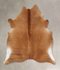 Solid Brown X-Large Brazilian Cowhide Rug 7'7