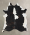 Tricolor XX-Large Brazilian Cowhide Rug 8'0