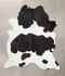 Black and White X-Large Brazilian Cowhide Rug 7'5