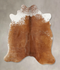 Salt and Pepper Brown Large Brazilian Cowhide Rug 6'4