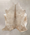 Taupe X-Large Brazilian Cowhide Rug 7'3
