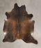 Chocolate XX-Large Brazilian Cowhide Rug 8'4