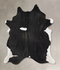 Black and White XX-Large Brazilian Cowhide Rug 9'1