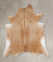 Beige XX-Large Brazilian Cowhide Rug 7'11